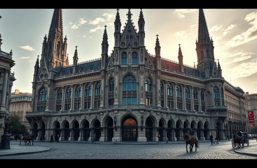 Neogotyk i eklektyzm: Architektura przełomu wieków