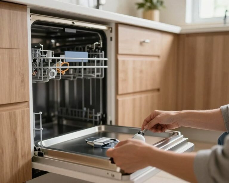 jak wyjąć zmywarkę z zabudowy