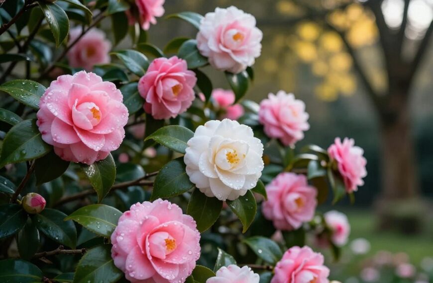 po ilu latach kwitnie kamelia