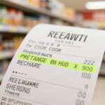 gdzie na paragonie jest kod doładowujący