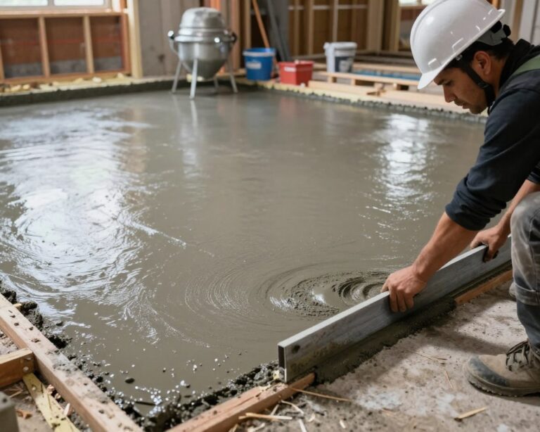 jak zrobić wylewkę na styropianie