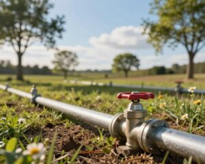 przyłącze wody do działki bez domu