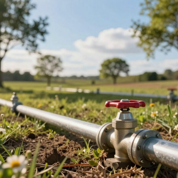 Przyłącze wody do działki bez domu – poradnik