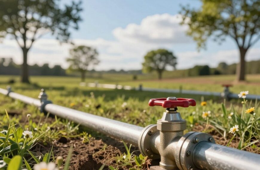 Przyłącze wody do działki bez domu – poradnik